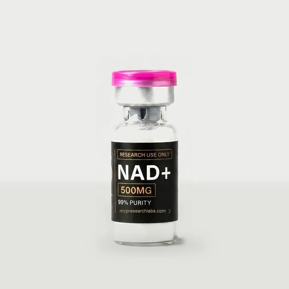 NAD+ research peptide vial from MVP Research