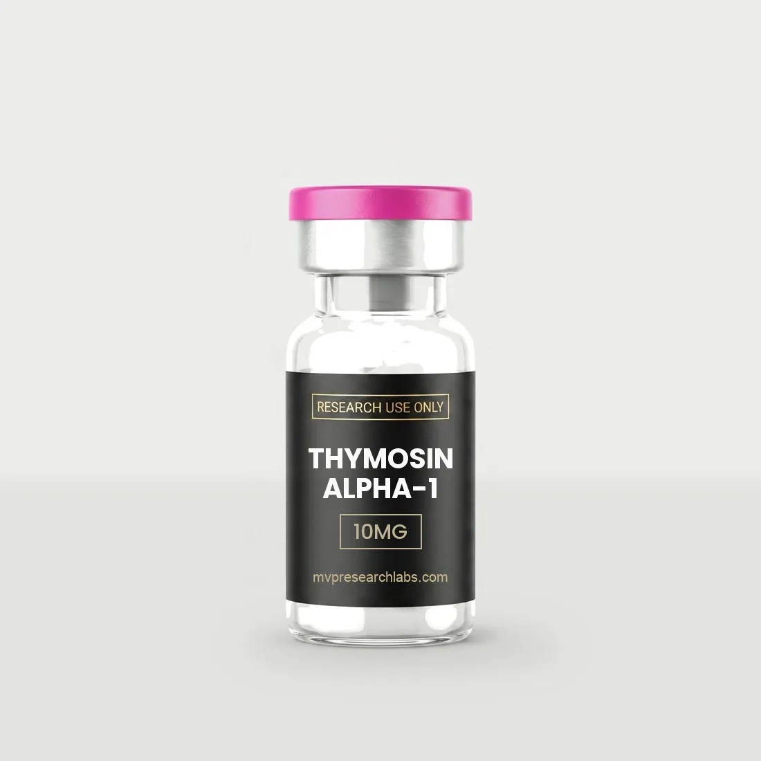 Thymosin Alpha-1 research peptide vial from MVP Research